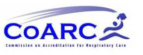 Logo Commission on Accreditation for Respiratory Care CoARC